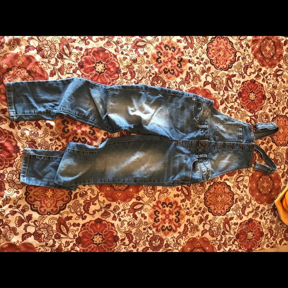 Girls Youth Denim Overalls, Canyon River Blues, size 12